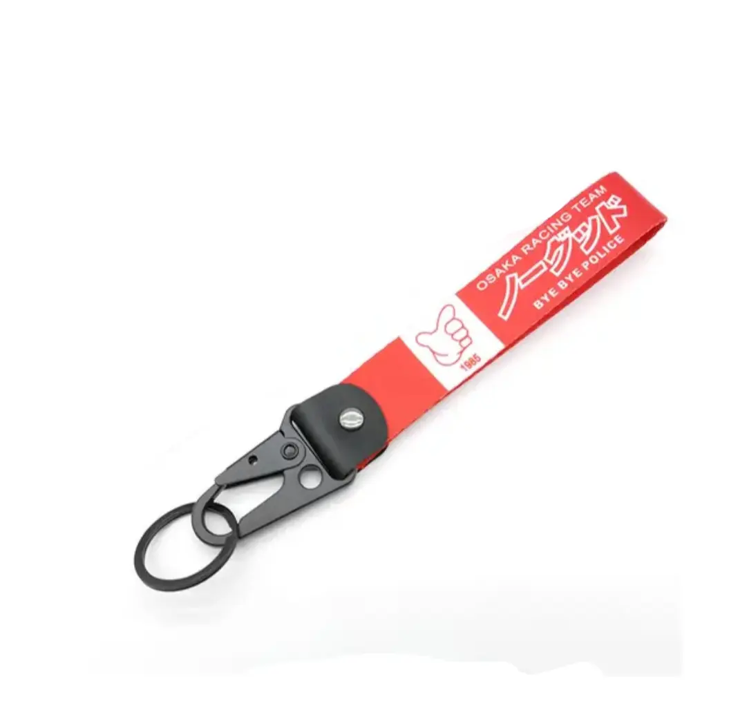 JDM Wrist Lanyard/Keychain - Osaka Racing Team (Red)