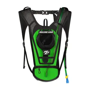 RL  Clear Green Hydration Backpack - Festival Approved