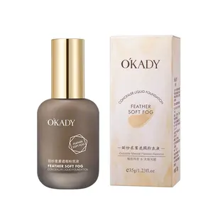 Feather Matte Foundation Oil Control Waterproof Long Lasting All Day