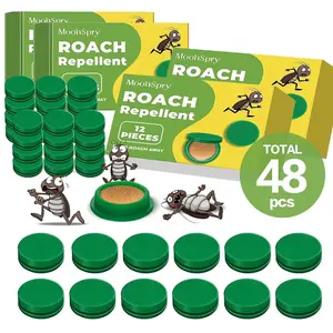 MoonSpry Roach Repellent, Domestic Dormitory Kitchen Powerful Cleaning Cockroach Exterminator Cockroach Gel Bait Pest Control Kit Rodent Repellent Pouches for Indoor & Outdoor Multi-Surface Microfiber Floor Mop roach killer indoor infestation
