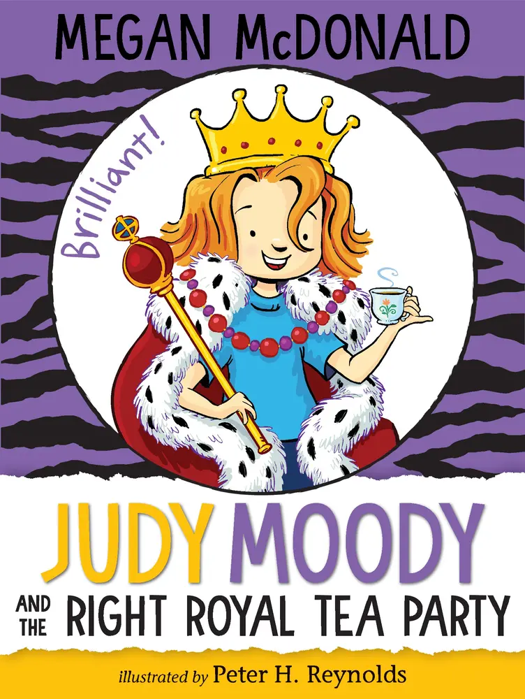 USED-Judy Moody and the Right Royal Tea Party by McDonald, Megan (Hardcover)
