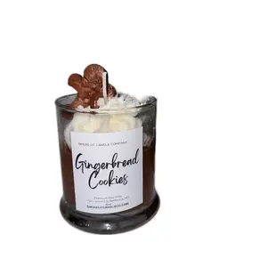Gingerbread Cookies Candle - Festive Home Decor