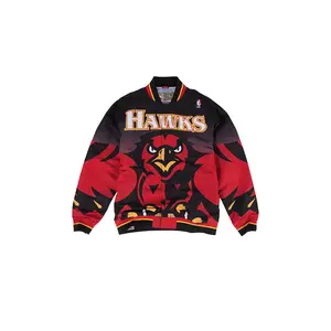 Authentic Warm Up Jacket "NBA Atlanta Hawks 95" AWJKLG18017 AHABLCK95