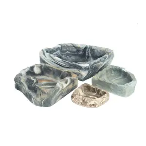 Fluker's Non-porous Food and Water Corner Bowl Multi-Color, 1ea/9 in, LG