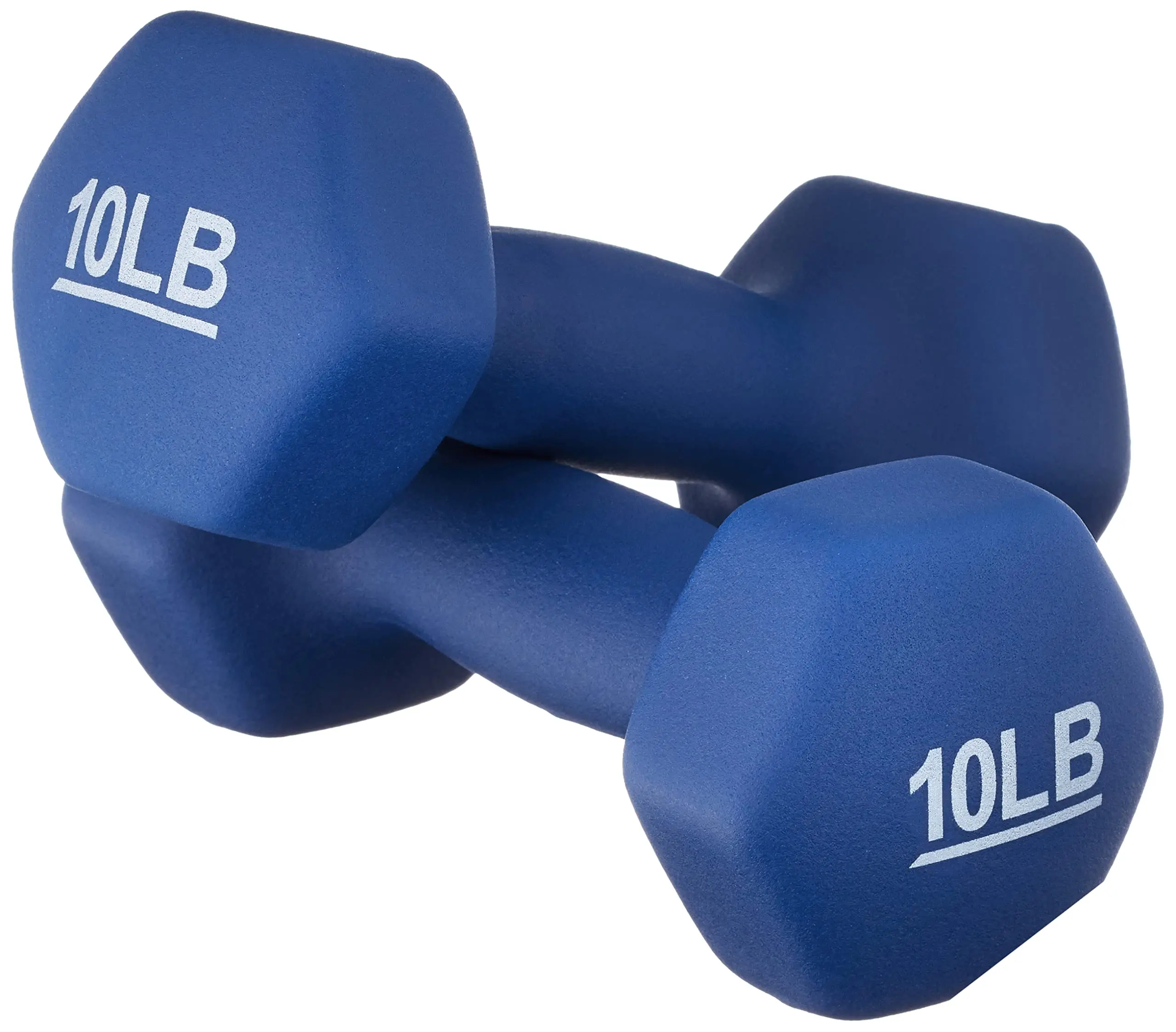 Neoprene-Coated Nonslip Grip Dumbbells - Home Weight Training Equipment, Gym Accessories, Multi-Size Sets, Secure Hold, Set of 2, Long-Lasting Durability, Strength Train Ready