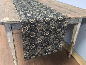 Gettysburg Black/Tan 34 Inch Table Square