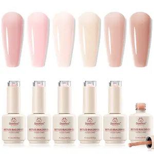 Beetles Rubber Base Gel Nail Polish Set – Strengthen & Builder Base Coat for Natural Nails,Soak Off UV LED, Long Lasting Flexible Base Mother's Day Gifts for Mom Beetles Rubber Base Gel Nail Polish Set – Strengthen & Builder Base Coat for Natural Nails,Soak Off UV LED, Long Lasting Flexible Base Mother's Day Gifts for Mom