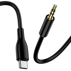 USB C to 3.5mm  Audio Aux Jack  3ft Type C to 3.5mm Headphone Jack  Stereo Cord for Galaxy S26 S25 Ultra S25 Plus A17 A16 5G A35 S24 FE S23 S22 S21 Z Fold 7 6 Flip 6  Stereo/Speaker