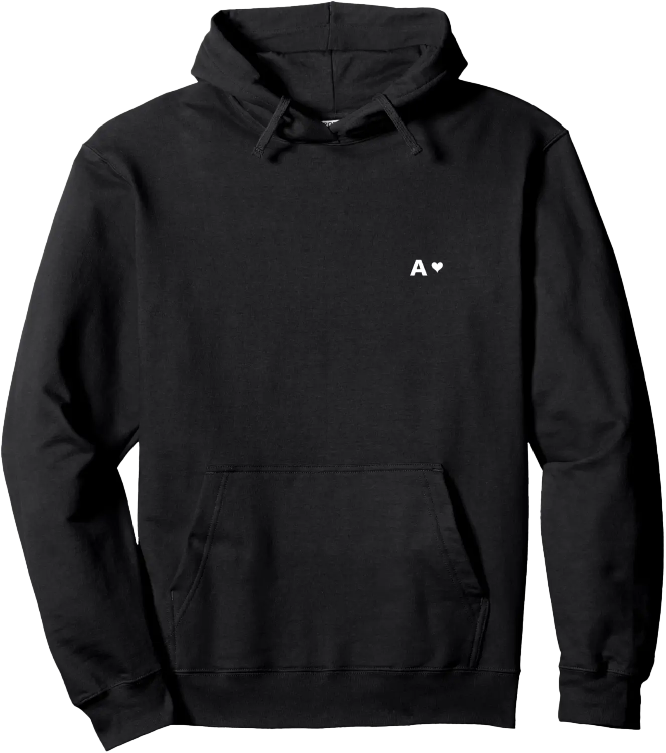 initials Letter A" + Heart - Couple Pullover Hoodie - Hannahgu Shop 34B0BT52PMPK"