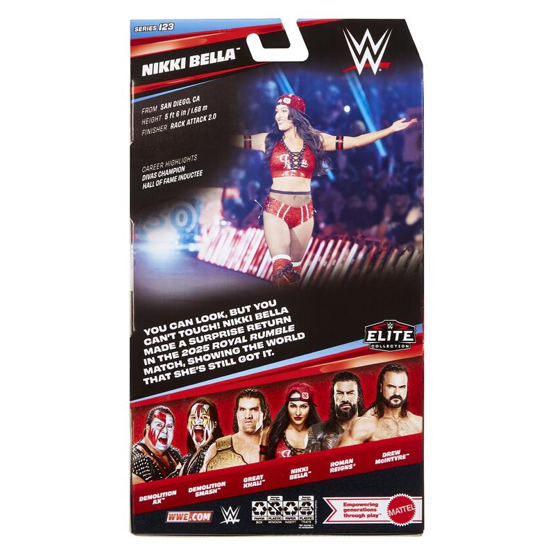 Nikki Bella - WWE Elite 123 Mattel WWE Toy Wrestling Action Figure
