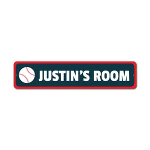 Kids Baseball Sign