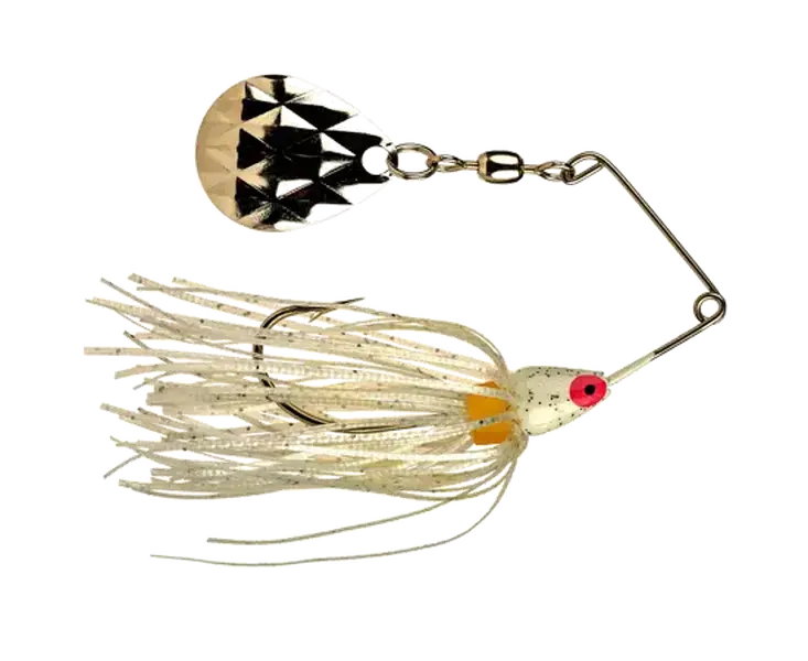 Strike King Mini King Spinnerbait - White