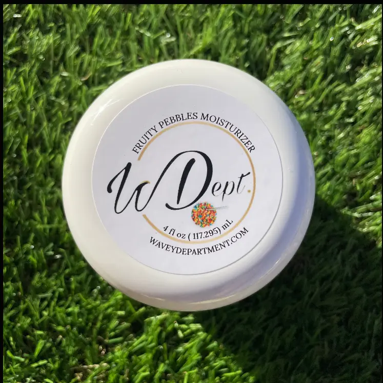 Wavey Department Fruity Pebble's Moisturizer - All-Natural Oil-Based Moisturizer for Hair Types and Styles