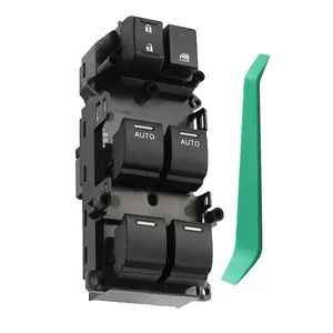 35750-SZA-A31 Master Power Door Window Switch Front Driver Side fit for 2009-2014 Acura TL TSX, fit for 2009-2015 Honda Pilot EX EX-L Replace 35750-SZA-A21, 35750-SZA-A51, 35750-TL2-A12 with Crowbar