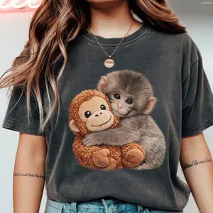 Punch The Monkey Shirt - Viral Baby Macaque Tee , Trendy Casual Outfit