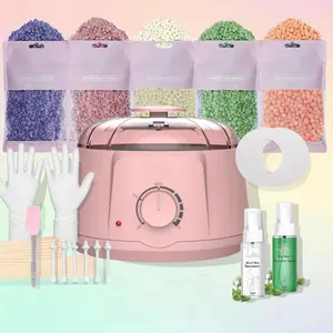 Safe for Full Body Waxing | Armpit, Face, Legs, Brazilian and Bikini Waxing at home | At Home Waxing Kits for Women & Men | Sensitive Skin | Body Care | Waxing Hair Removal Hypoallergenic Wax Beads Hard Wax Kit