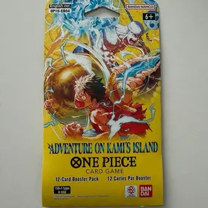 Bandai Namco One Piece Card Game Adventure on Kami's Island 12-Card Booster Pack OP15-EB04 English Version