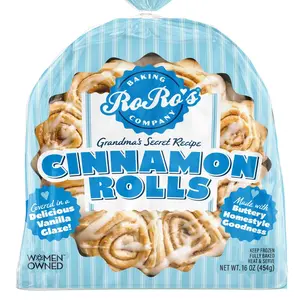 RoRo's Cinnamon Rolls, 2 Pans! - Grandma's Secret Recipe, Cinnamon Filled, Buttery Homestyle Goodness, Perfect for Breakfast & Brunch, 16 oz