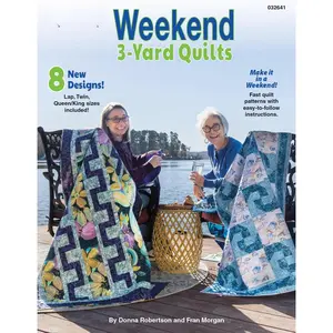 Cafe  3-Yard Quilts Book - 8  & Easy Beginner Quilt Patterns | Make a Quilt in a  | Uses Only 3 Yards of  | No Half-Square Triangles | Lap,  & / Sizes