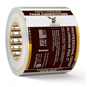luminum Foil  - 4 Inch x 216ft (72 yd), 3.6 Mil - HVC  for Ductwork, C, Dryer Vents & Insultion -  Foil  for Metl Repir, Exhust Seling & ir Conditioning (1 Pck)