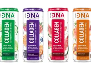 HydraDNA Collagen Infused Sparkling Beverage, 12 Fl Oz