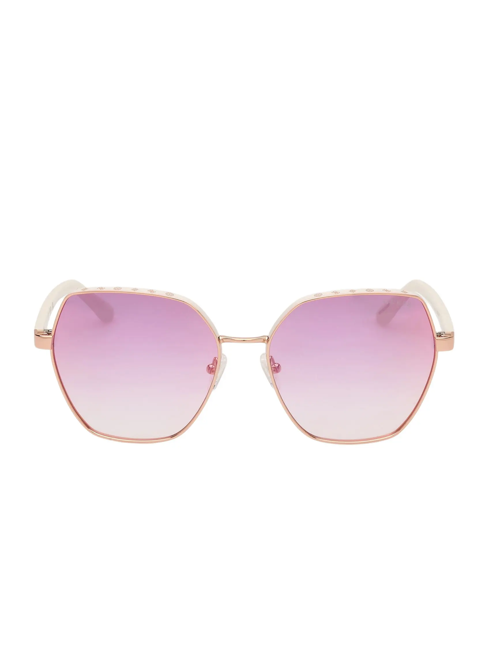 GUESS Female Geometric Metal Sunglasses