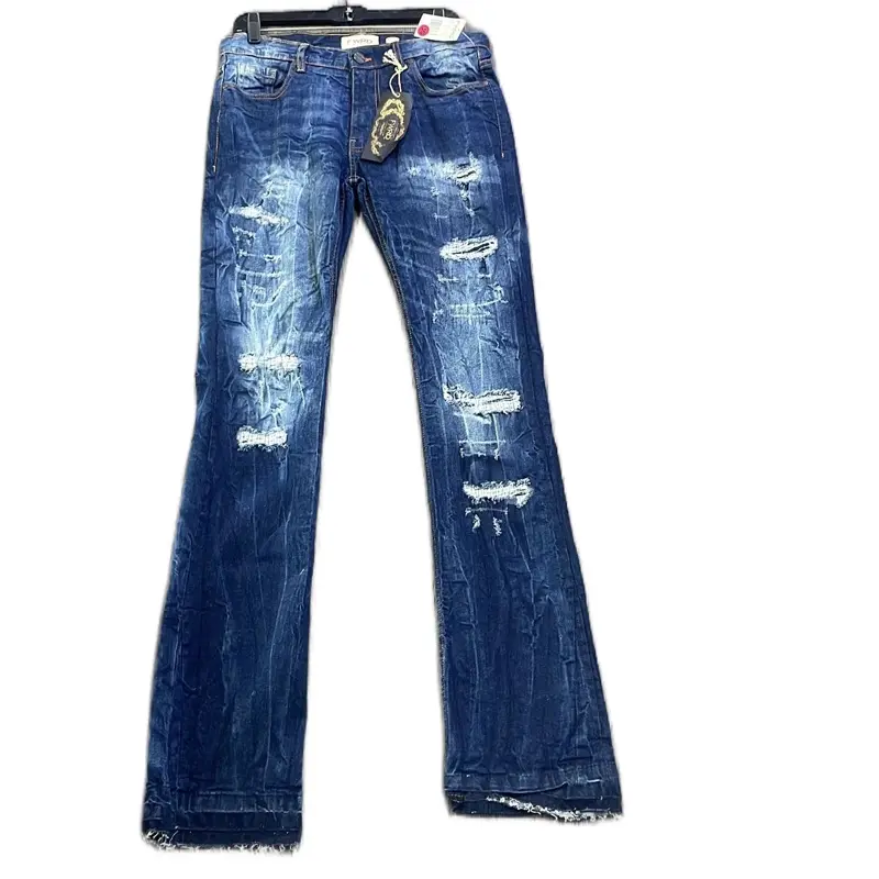 Men's Fwrd Jeans - Distressed, 3 Colors Available, Casual Style, Suitable for Men - Menswear, Trouser washed jean dark blue
