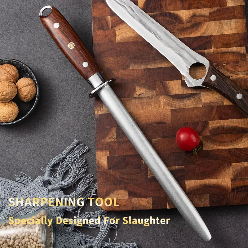 High-density tungsten carbide sharpening stick, household handheld sharpening rod, quick blade edge sharpening for kitchen knives, amazing sharpening tool