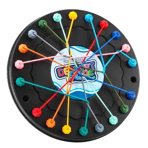 Unleash The Knot Challenge Board Game, Parent-child Interactive Tabletop Game, Educational Toy for Kids, Family Fun Game, Suitable for Teenagers and Parents, Family Board Games
