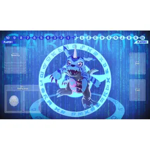 Gabumon Crest of Friendship Single Player Playmat Digimon Card Game TCG