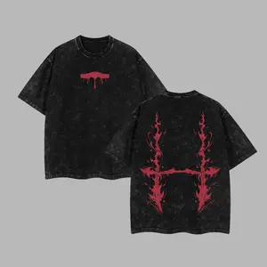 Womb Cursed Choso - Jujutsu Kaisen Anime Retro Unisex Acid Washed T-Shirt, Hoodie, Oversized Unisex Anime Merch, Soft Cotton Streetwear Clothes, Unisex Manga Apparel, Gift for Anime Fans, Christmas Gift