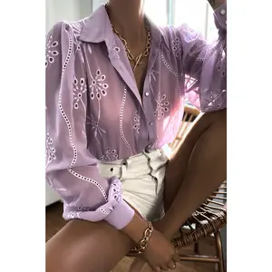 Elise Blouse - Lilac