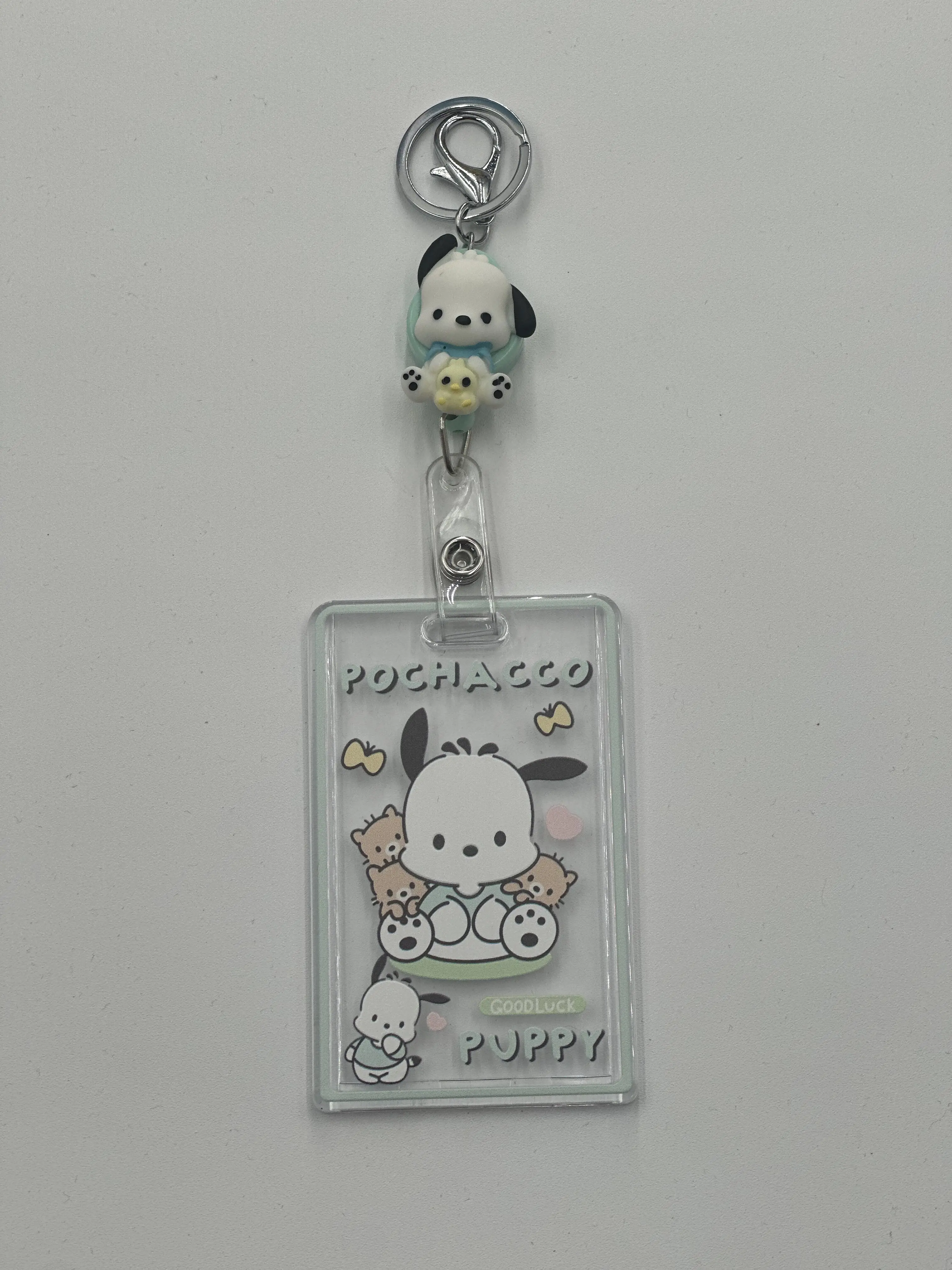 POCHACCO ID key chain holder POCHACCO ID key chain holder