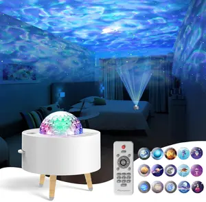 Night Light Projector, Galaxy Lighting Star Projector with 15 Color Effects and White Noise, Light Projector for Room Decor Bedroom Gift
