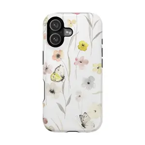 Floral Impact-Resistant Phone Case