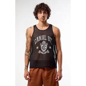 Pacsun Men's Canal St. Mesh Basketball Jersey Tank Top