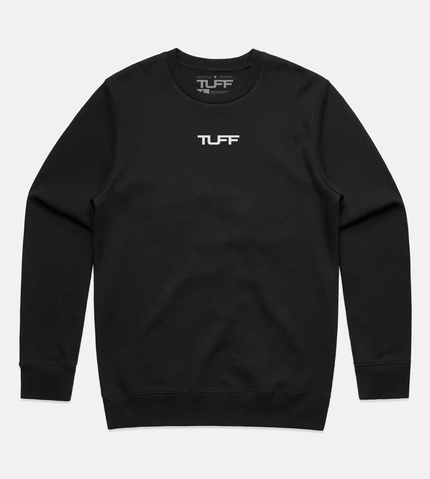 TUFF Essentials Unisex Crew Sweatshirt for Menswear, Soft Cotton Fabric Men's Top Hoodie & Sweatshirt Option, Polyester, Stylish, Tops
