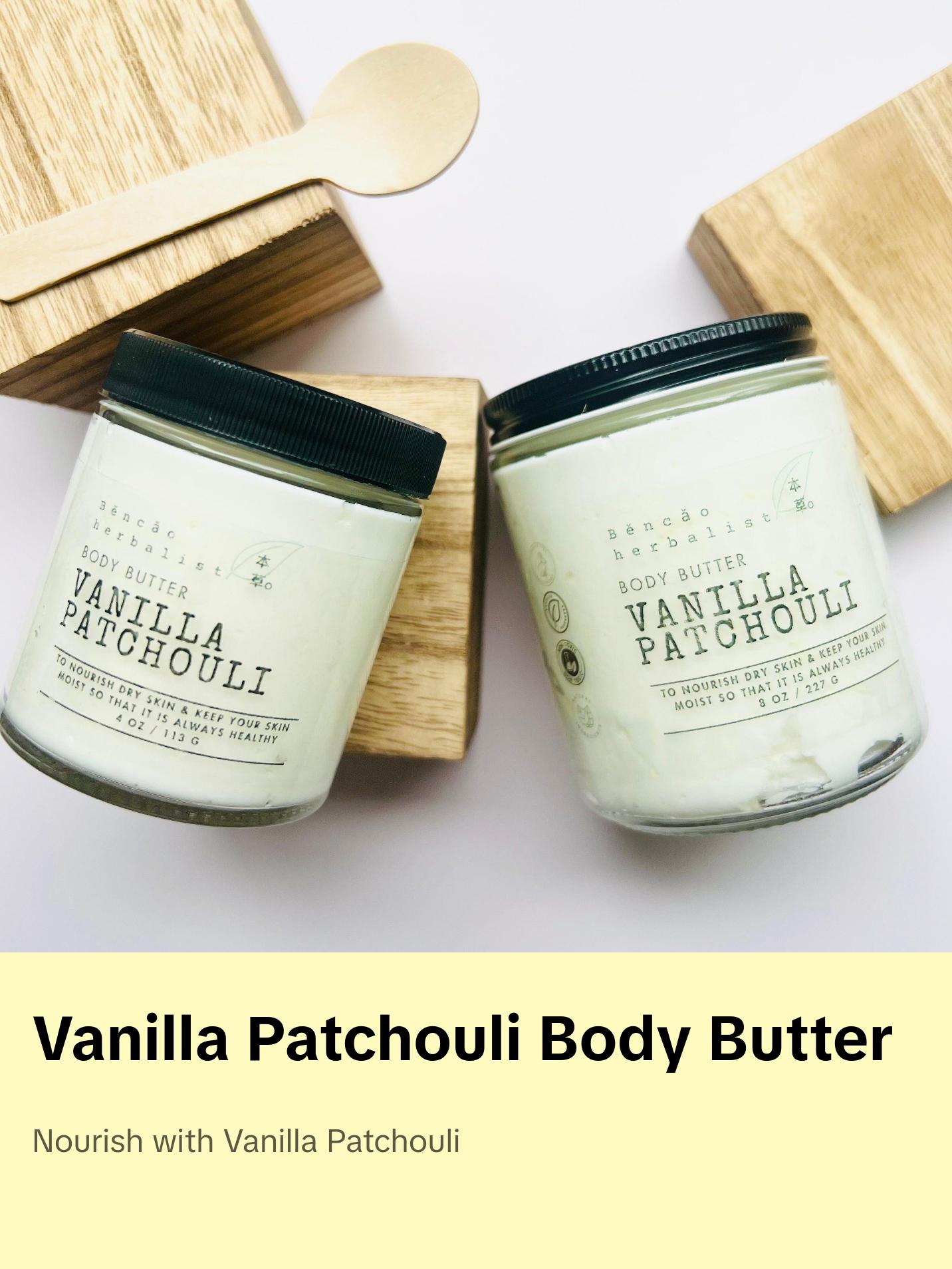 VANILLA PATCHOULI BODY BUTTER VANILLA PATCHOULI BODY BUTTER