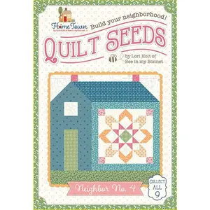Riley Blake Designs Lori Holt Home Town Neighbor 4 Quilt Seeds Block Pattern ST-31103