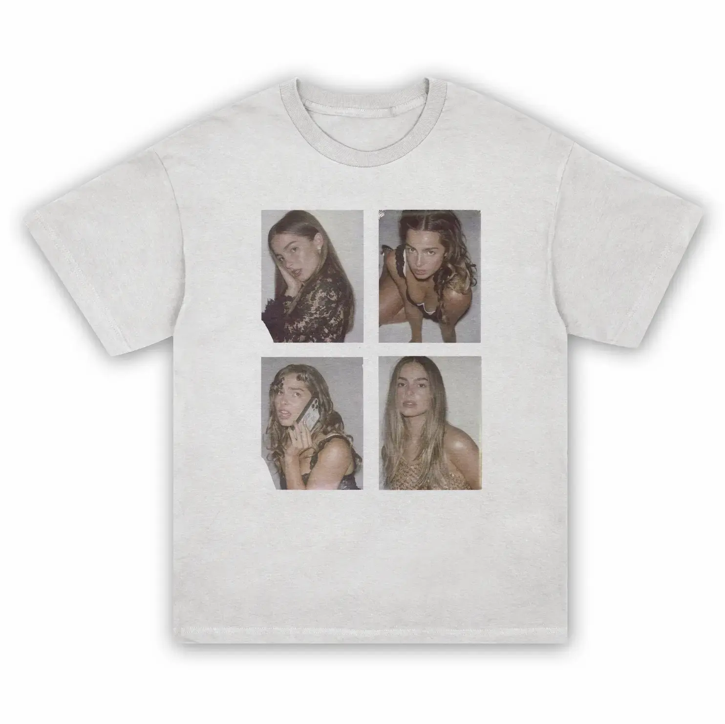 Addison Polaroid Tee - Unisex Graphic T-Shirt 100% Cotton