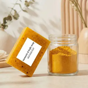 【First Choice】Lemon Turmeric Kojic Acid Soap Set Brightening Dark Spot Remover Organic Body Care with Refreshing Lemon Scent Ideal for Daily Use Moisturizing Cleanser for Flawless Complexion