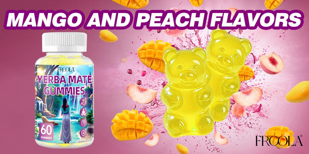 FRCOLA Yerba Mate  Gummies - Improve focus, Boost immunity, and improve gut health.