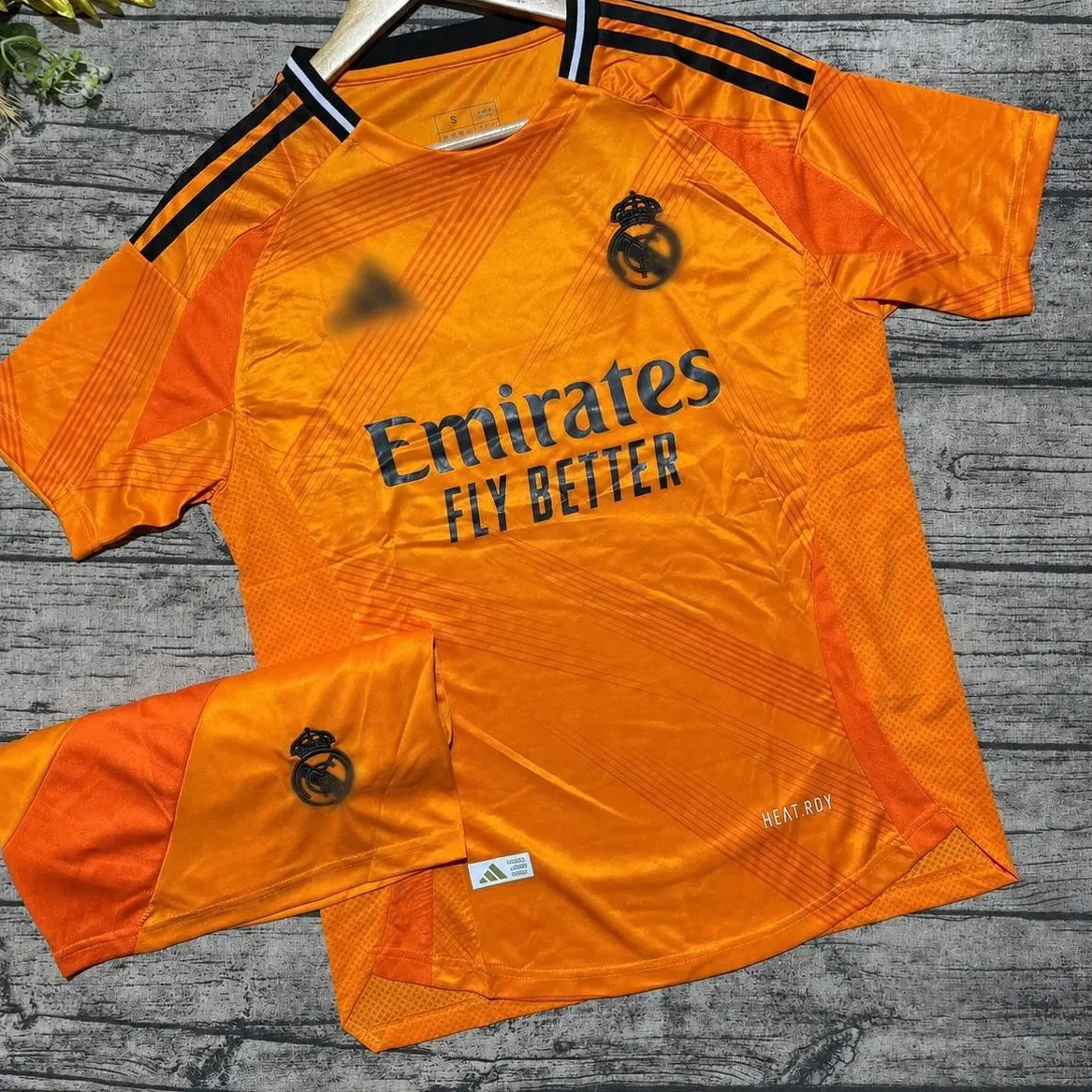 2024/25 Men's Away Football Shirt (Orange)