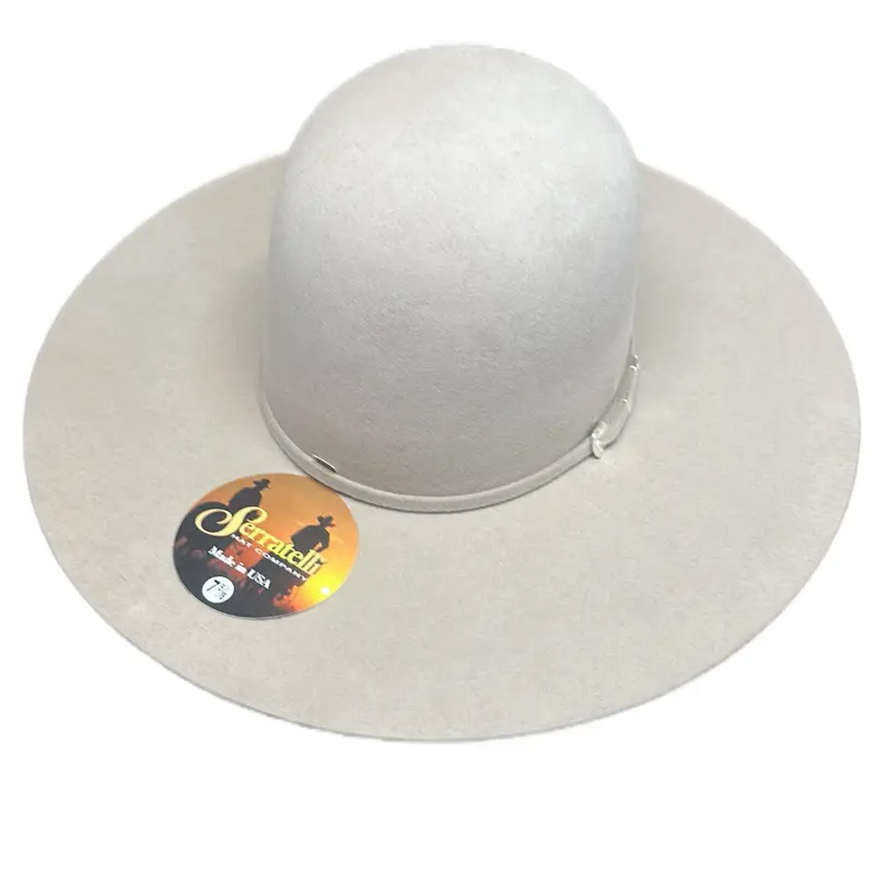Serratelli Darkbelly Felt Hat Size 7-1/4 with 4-1/2 Inch Brim and 6 Inch Crown