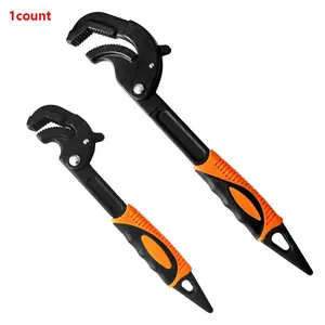 1pc Sharp Tail Auto Lock Wrench, Multi-Functional Adjustable Wrench, High Hardness Steel, Anti-Rust, Suitable for Car, Machinery, Plumbing, Multifunctional Wrench