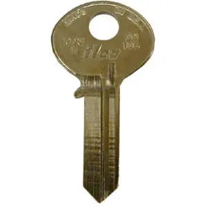 212 MAIN Kaba CO106-1003M Ilco Mailbox Key Blank, 0.8x0.1 in, Corbin Mailbox-Compatible, Pack of 10
