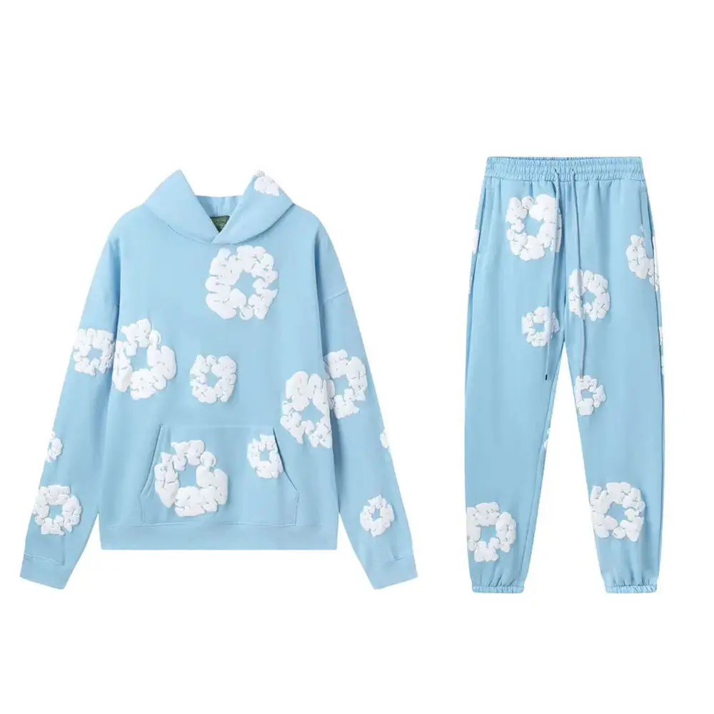 Sky Blue Set (White Wreath)