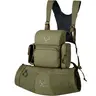MOXULE Adjustable 500D Nylon Multifunctional Chestbag - Waterproof Modular Outdoor Hunt Gear Accessories with Silent Closure, Rangefinder Pocket, Hand Muff, Magnetic Lid, 1-Hand Access, Breathable Straps for Hunting, Birds Watching, Unisex Adults