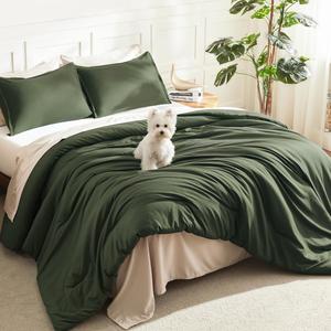 【Deals For You Days】Litanika 3-Piece Lightweight Comforter Set - Soft All-Season Fluffy Bedding, Oversized King & Multi-Sizes, Multi-Color (1 Comforter, 2 Pillowcases) for Cute Room Stuff, Room Decor, Household Items