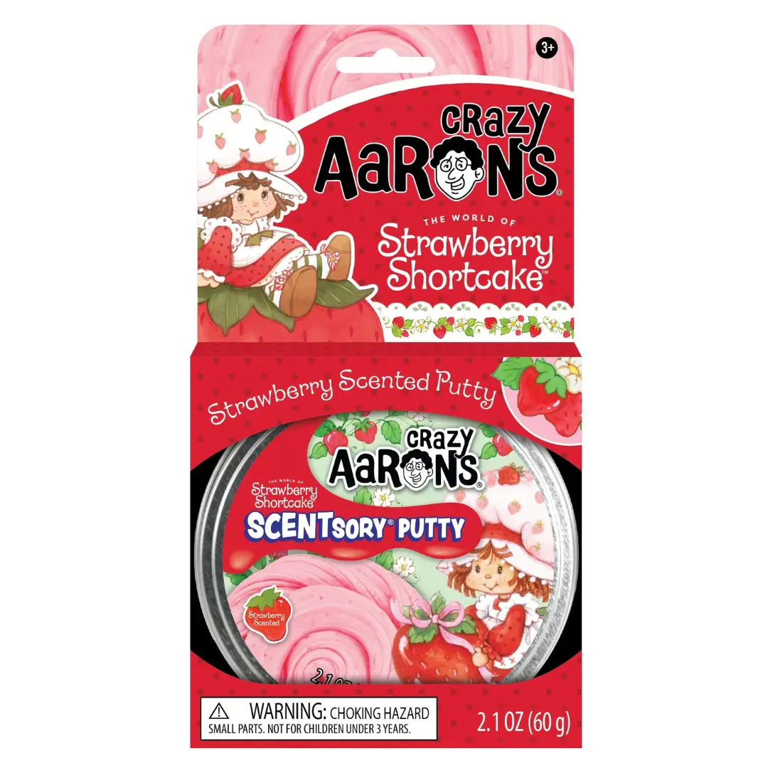 Strawberry Shortcake Scentsory Putty Full Size 4 inch Tin Strawberry Shortcake Scentsory Putty Full Size 4 inch Tin